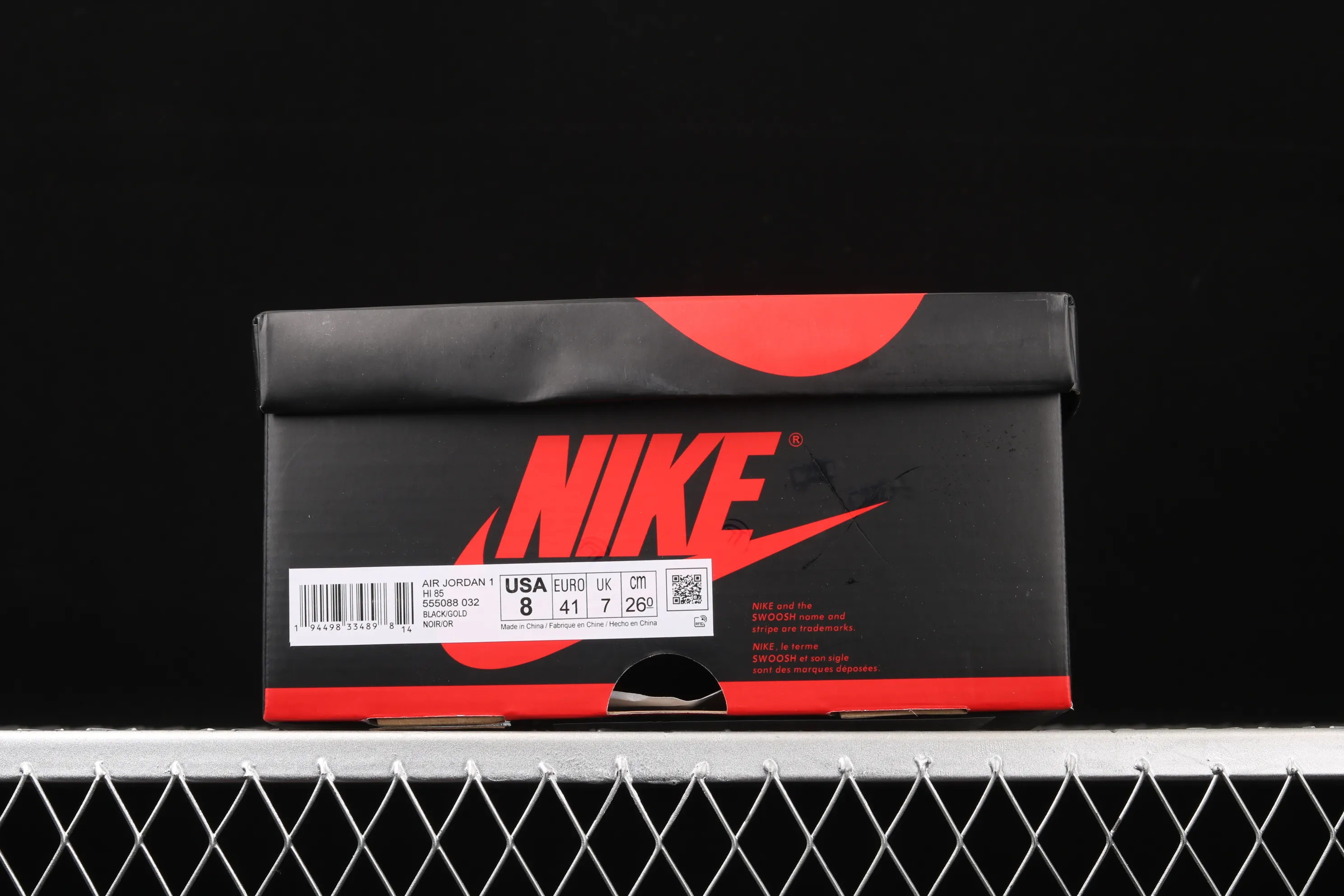 All categories Air Jordan Jordan series basketball shoes Air Jordan 1 High X version Air Jordan 1 High OG "Black/Metallic Gold" AJ1 Joe 1 patent leather black gold 555088-032